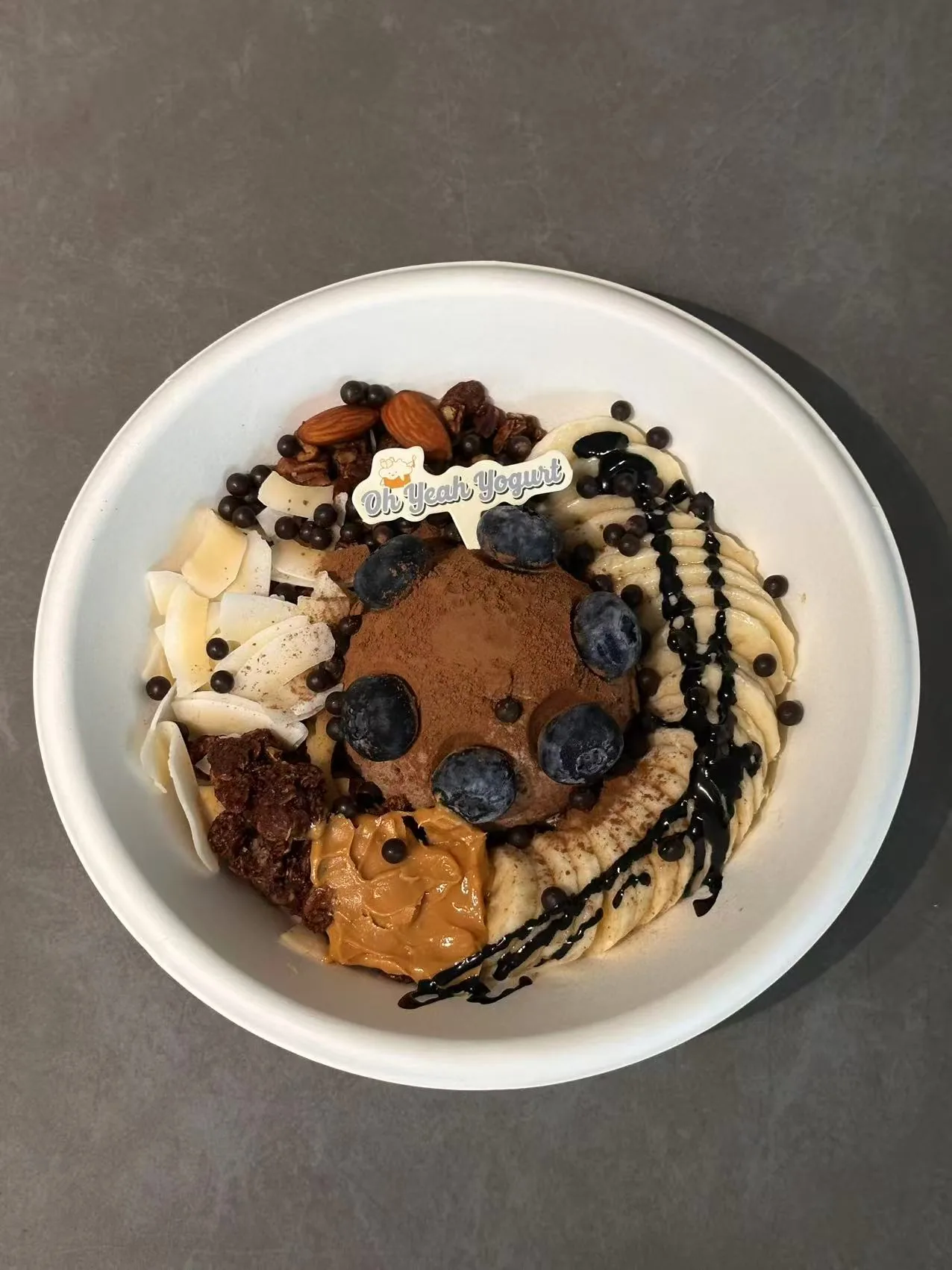 OH YEAH Yogurt cacao bowl